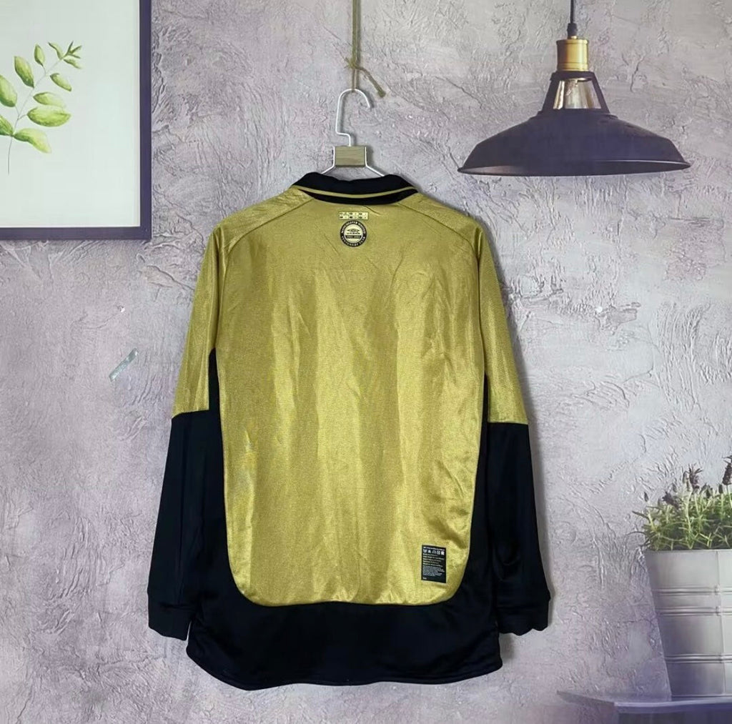 Maillot Rétro Manchester United 2000-01 Extérieur Réversible Manches Longues