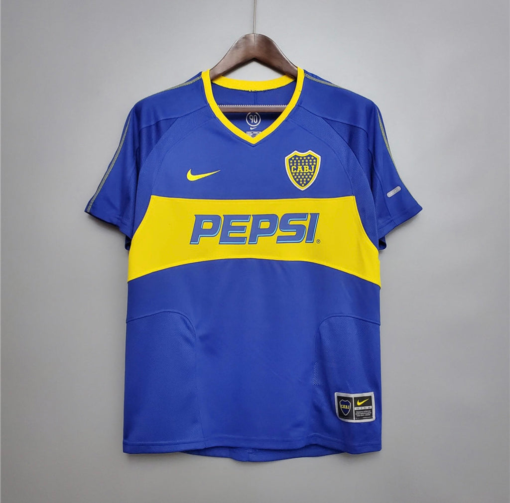 Maillot Rétro Boca Juniors 2003-04 Domicile