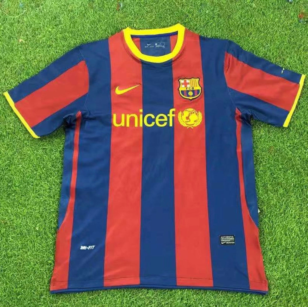 Maillot Rétro FC Barcelone 2010-11 Domicile