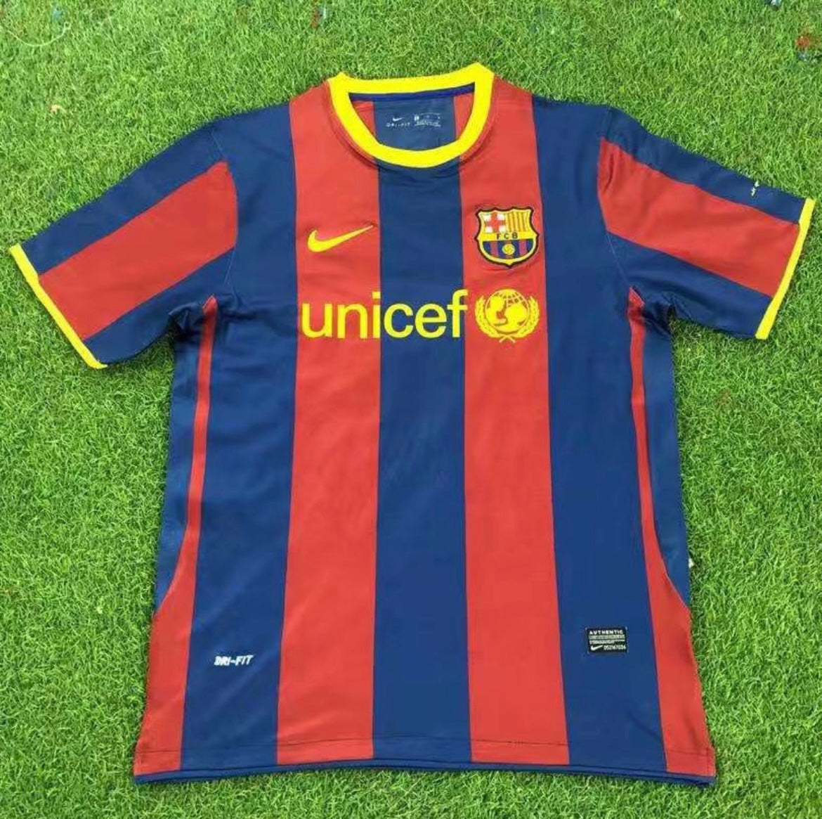 Maillot Rétro FC Barcelone 2010-11 Domicile