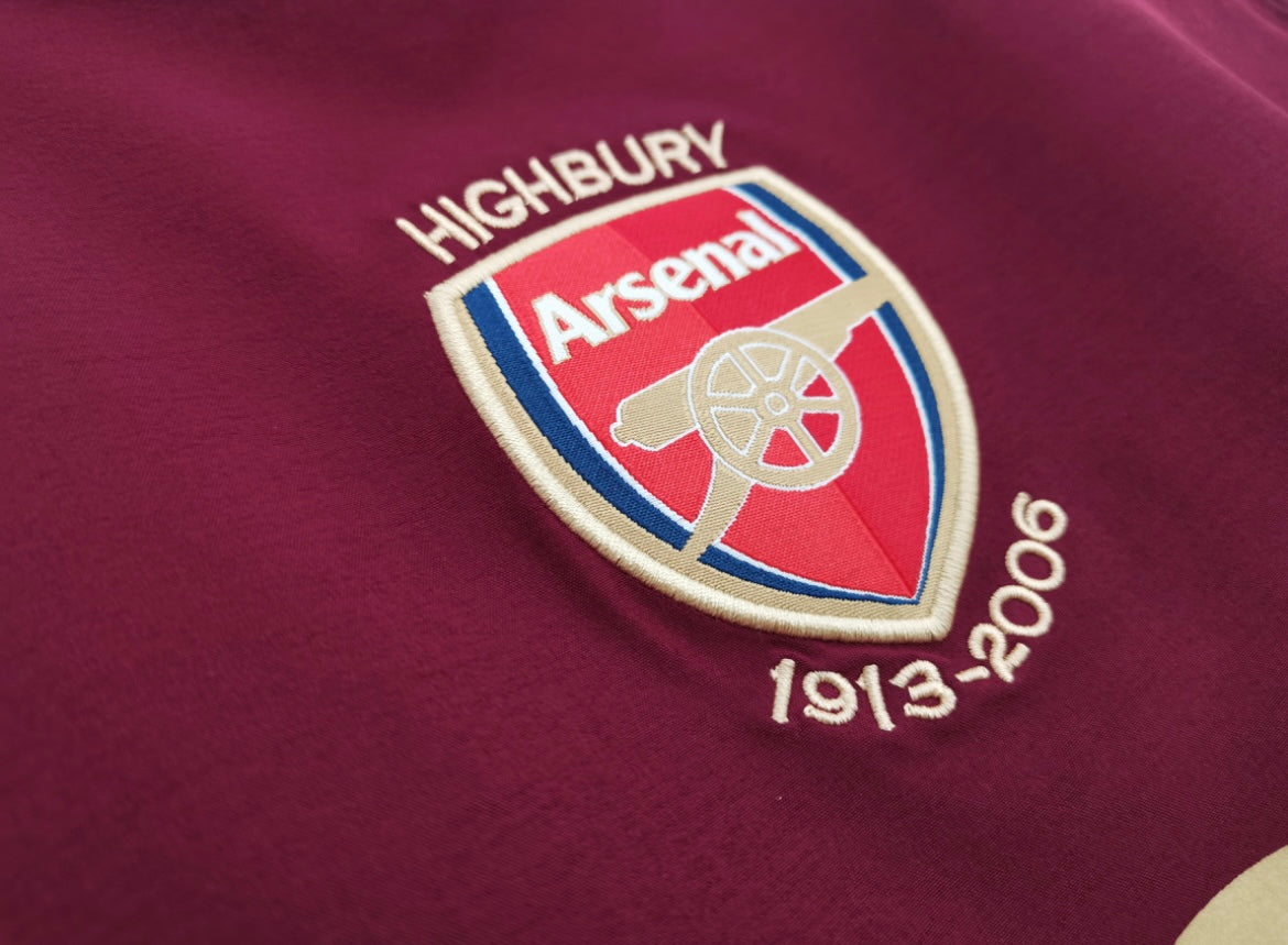 Maillot Rétro Arsenal 2005-06 Domicile