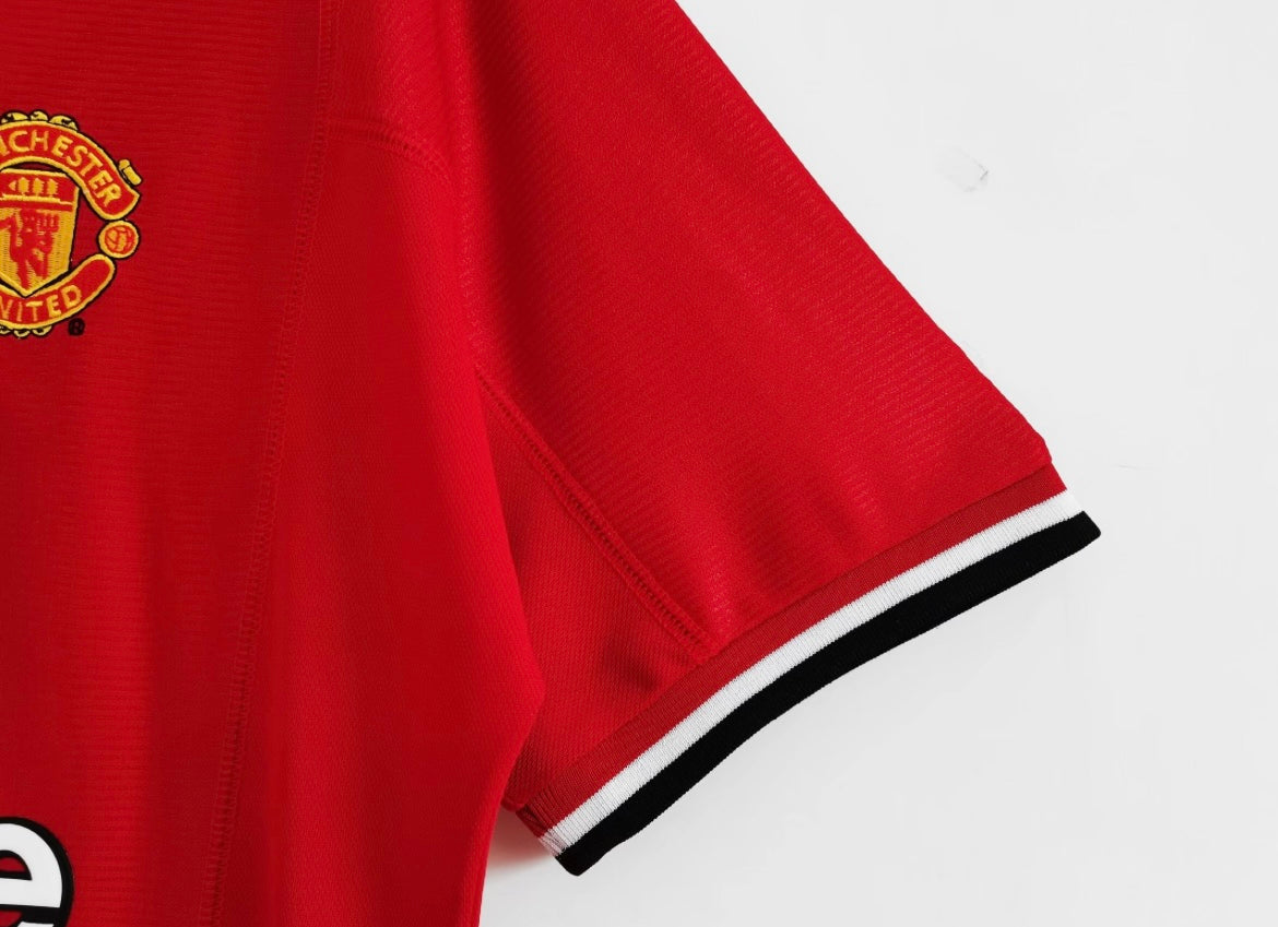 Maillot Rétro Manchester United 2000-01 Domicile