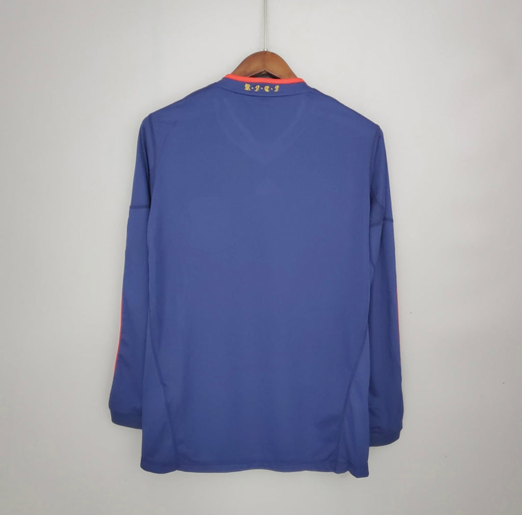 Maillot Rétro Espagne 2010 Extérieur Manches Longues