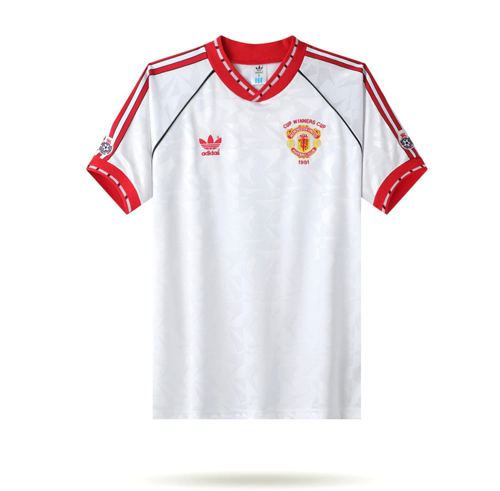 Maillot Rétro Manchester United 1990-91 Extérieur