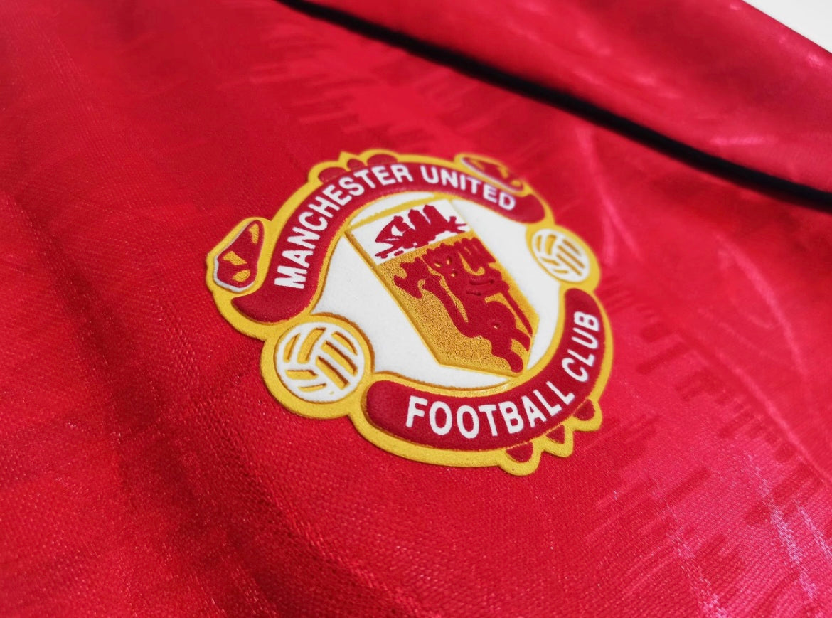 Maillot Rétro Manchester United 1991-92 Domicile