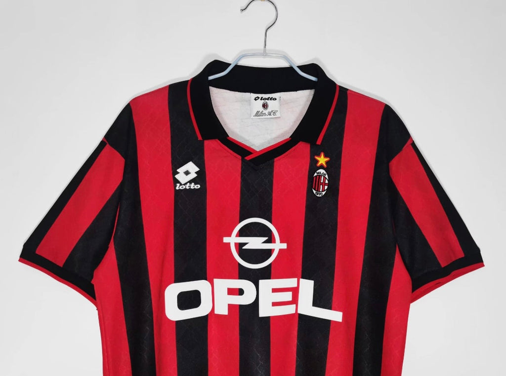 Maillot Rétro AC Milan 1995-96 Domicile