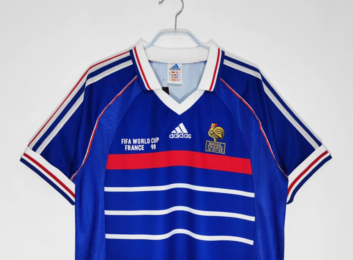 Maillot Rétro France 1998 Domicile