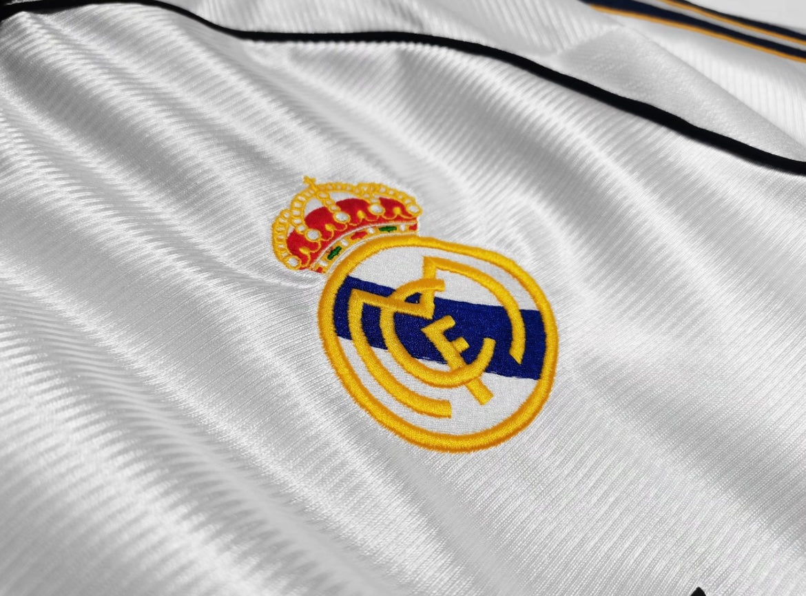 Maillot Rétro Real Madrid 1999-00 Domicile