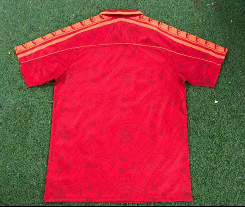 Maillot Rétro AS Roma 1995-96 Domicile