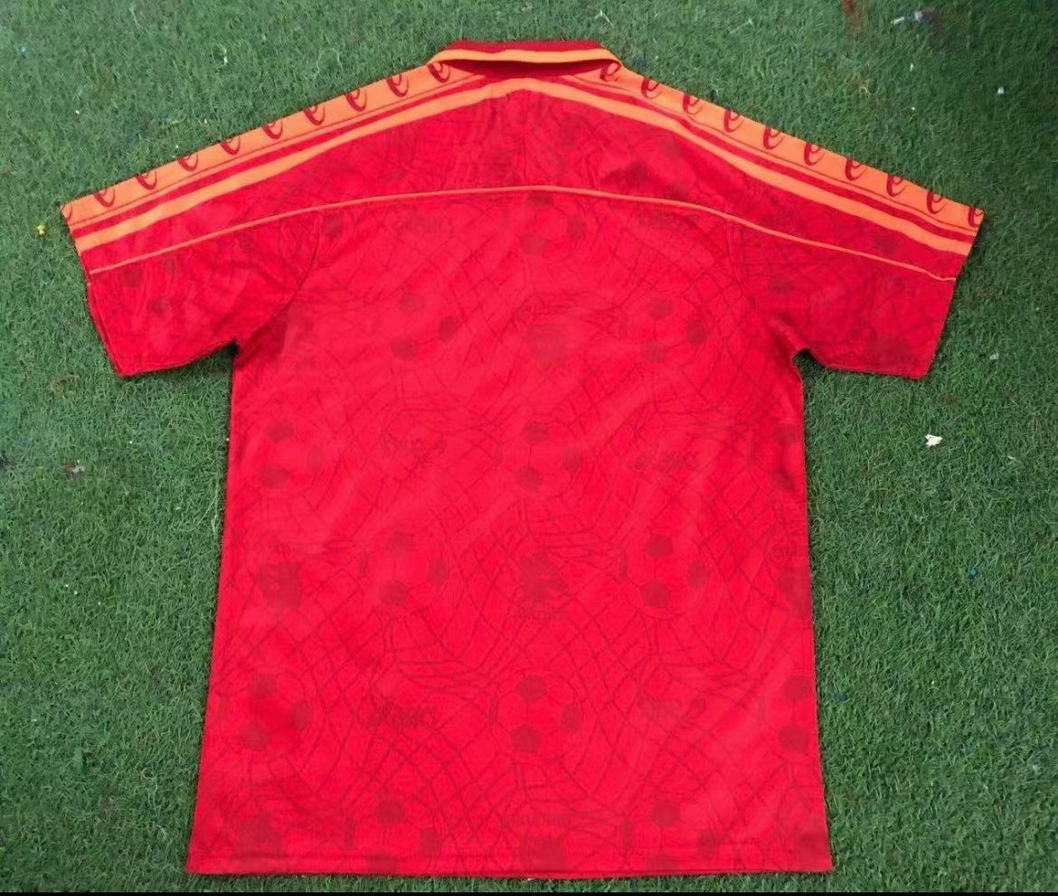 Maillot Rétro AS Roma 1995-96 Domicile