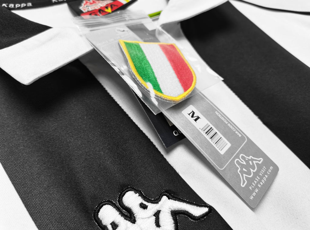 Maillot Rétro Juventus 1997-98 Domicile Manches Longues