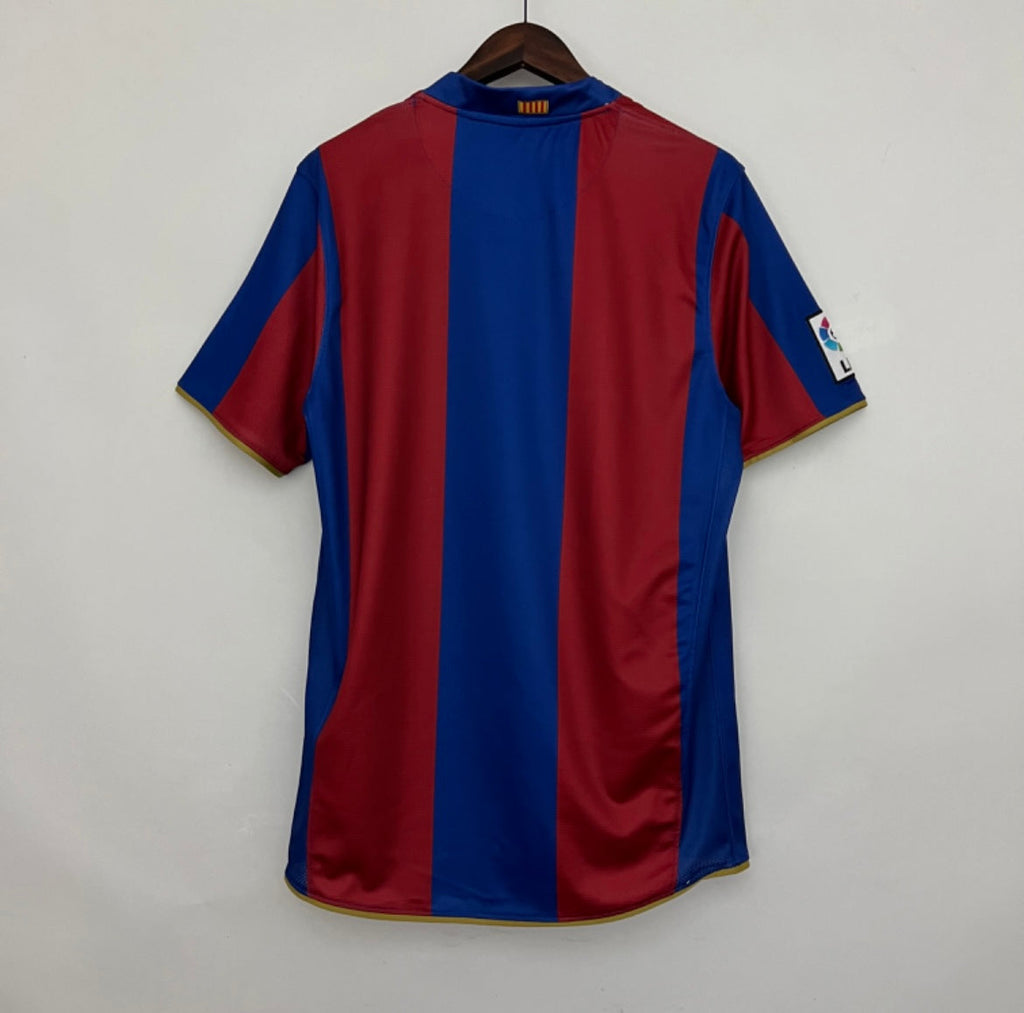 Maillot Rétro FC Barcelone 2007-08 Domicile