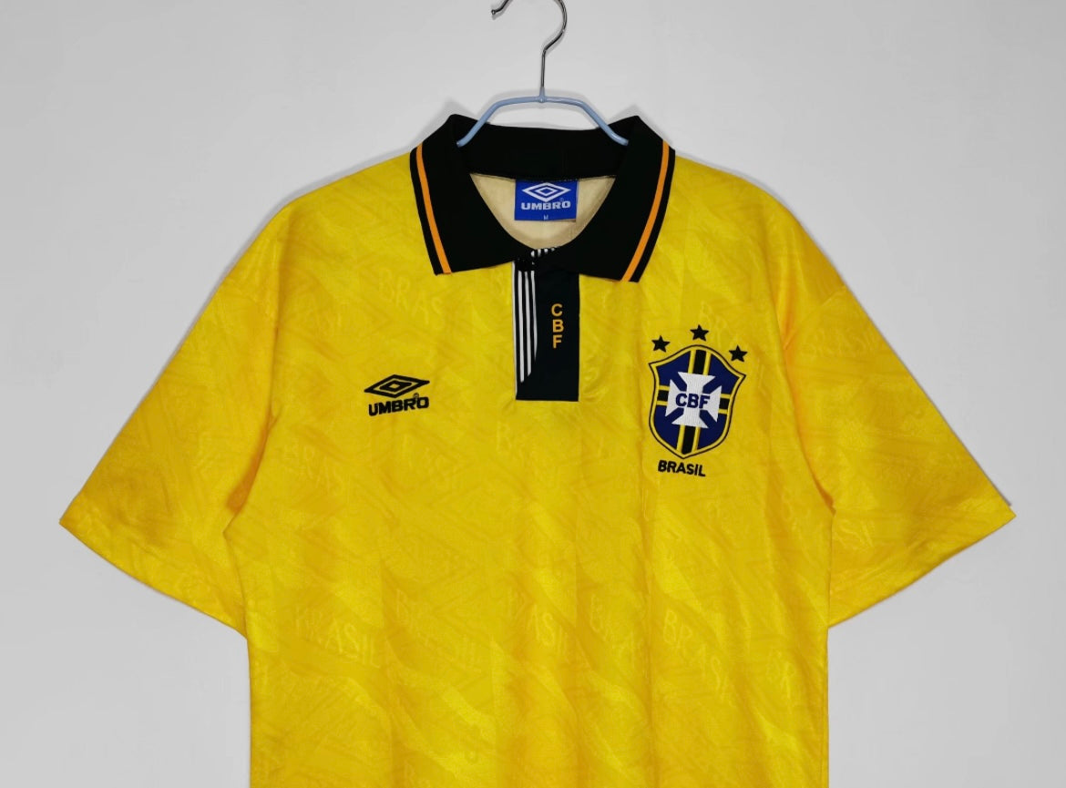 Maillot Rétro Brésil 1992 Domicile