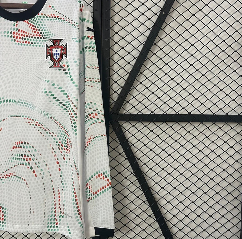 Maillot Portugal 2025 Extérieur Manches Longues