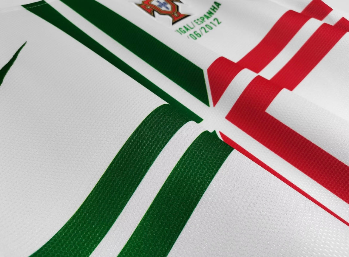 Maillot Rétro Portugal 2012 Extérieur Manches Longues