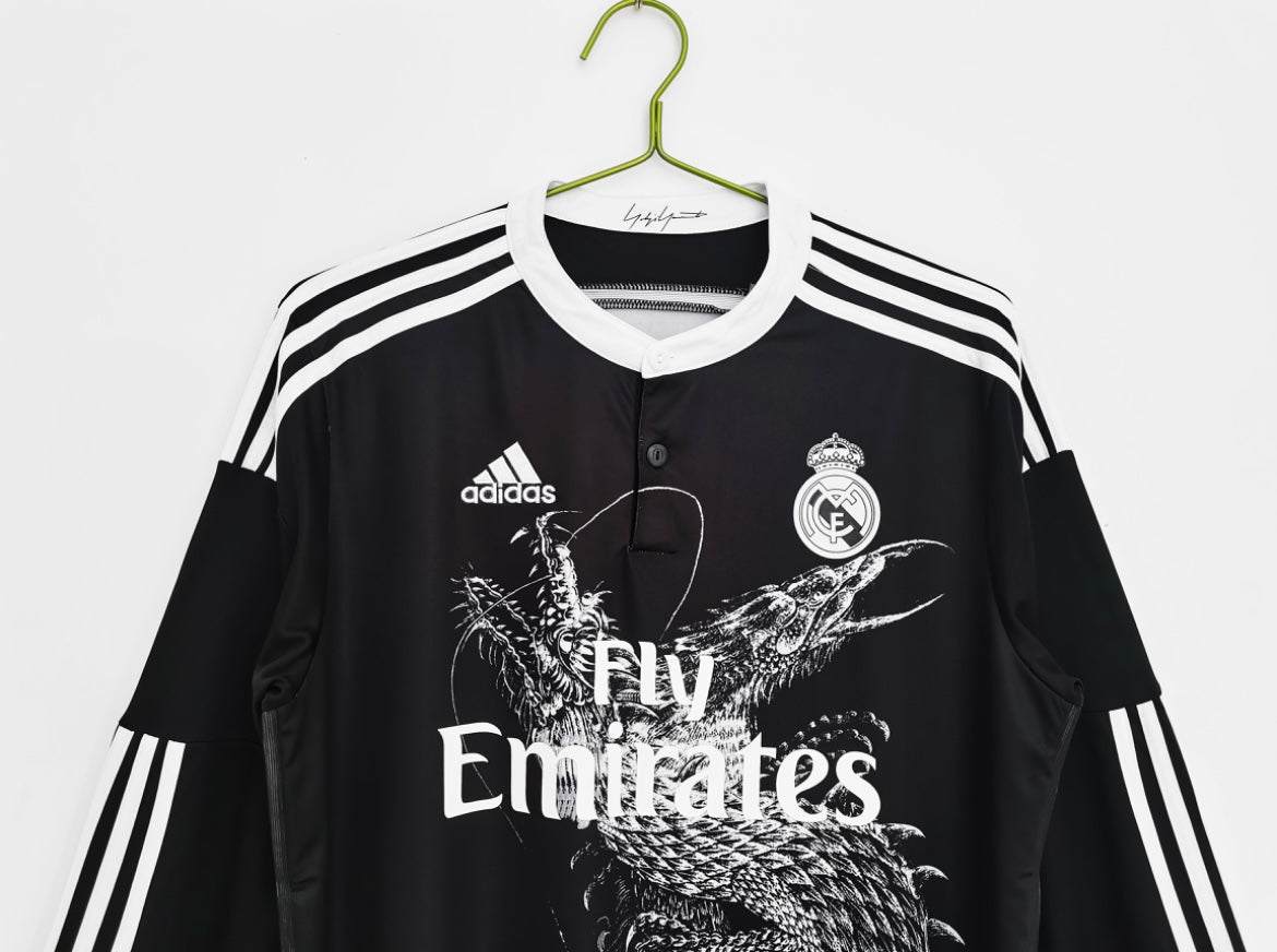 Maillot Rétro Real Madrid 2014-15 Third Manches Longues
