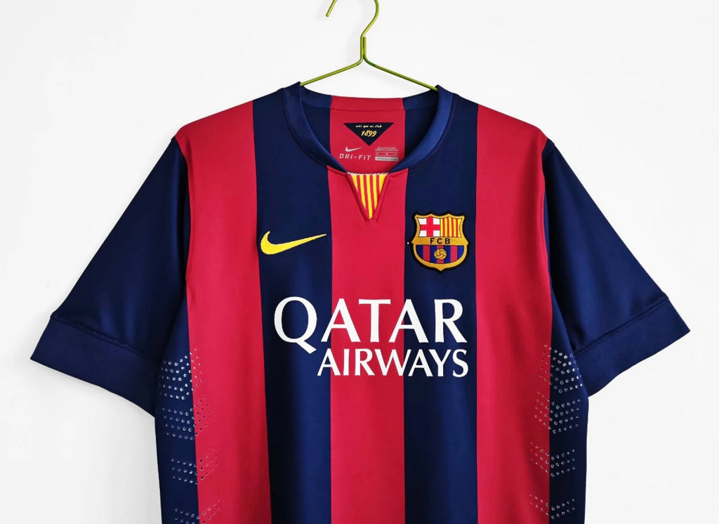 Maillot Rétro FC Barcelone 2014-15 Domicile