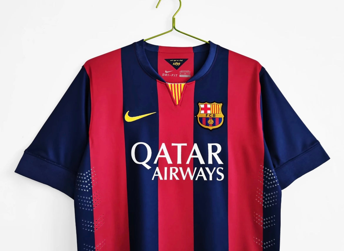 Maillot Rétro FC Barcelone 2014-15 Domicile