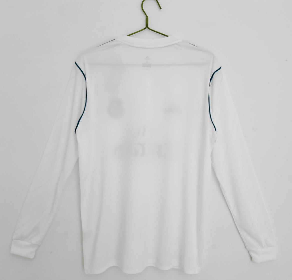Maillot Rétro Real Madrid 2017-18 Domicile Manches Longues