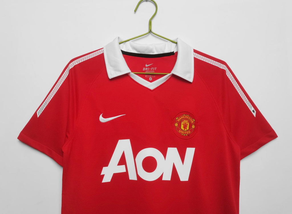 Maillot Rétro Manchester United 2010-11 Domicile