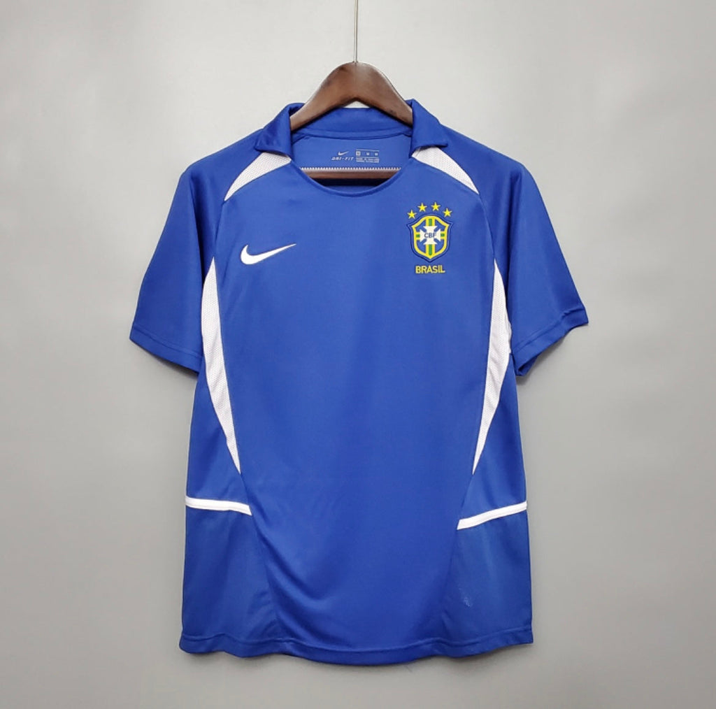 Maillot Rétro Brésil 2002 Extérieur