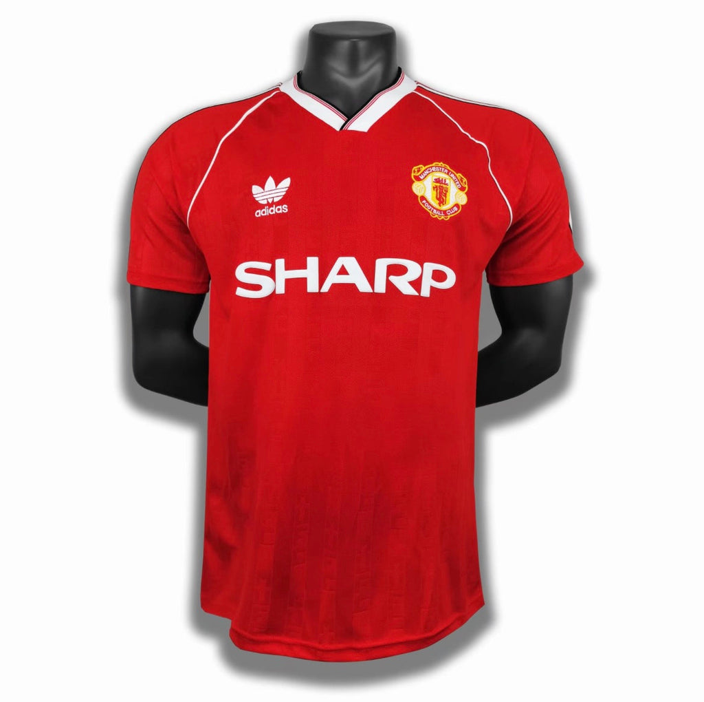 Maillot Rétro Manchester United 1988-89 Domicile