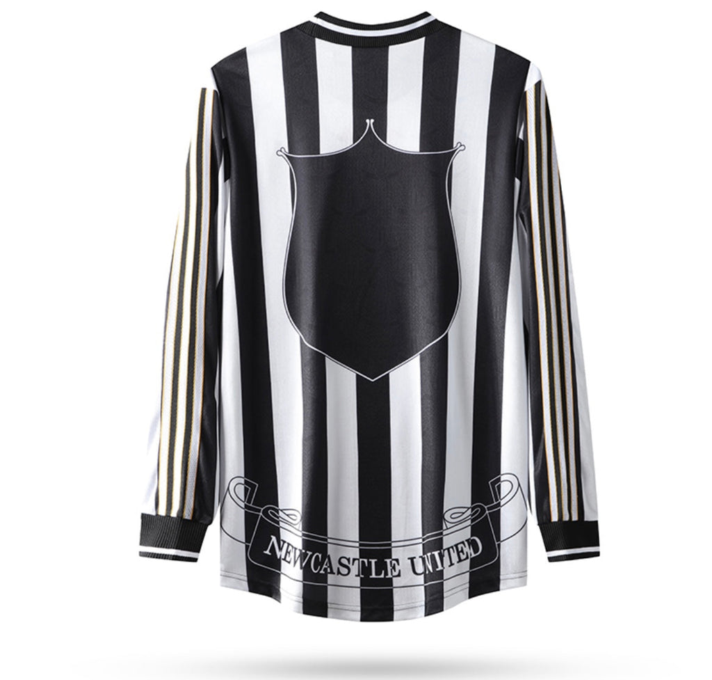 Maillot Rétro Newcastle 1997-98 Domicile Manches Longues