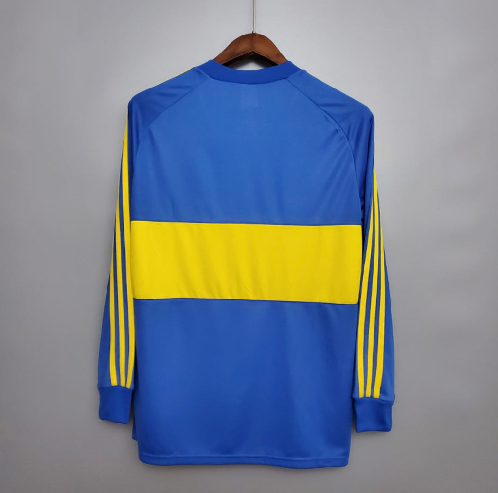 Maillot Rétro Boca Juniors 1981-82 Domicile Manches Longues
