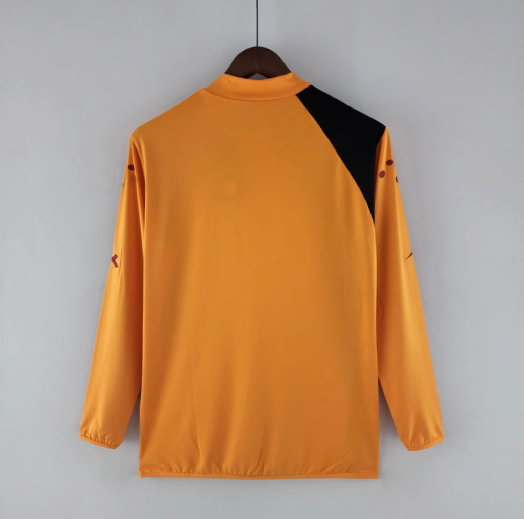 Maillot Rétro AS Roma 2005-06 Domicile Manches Longues