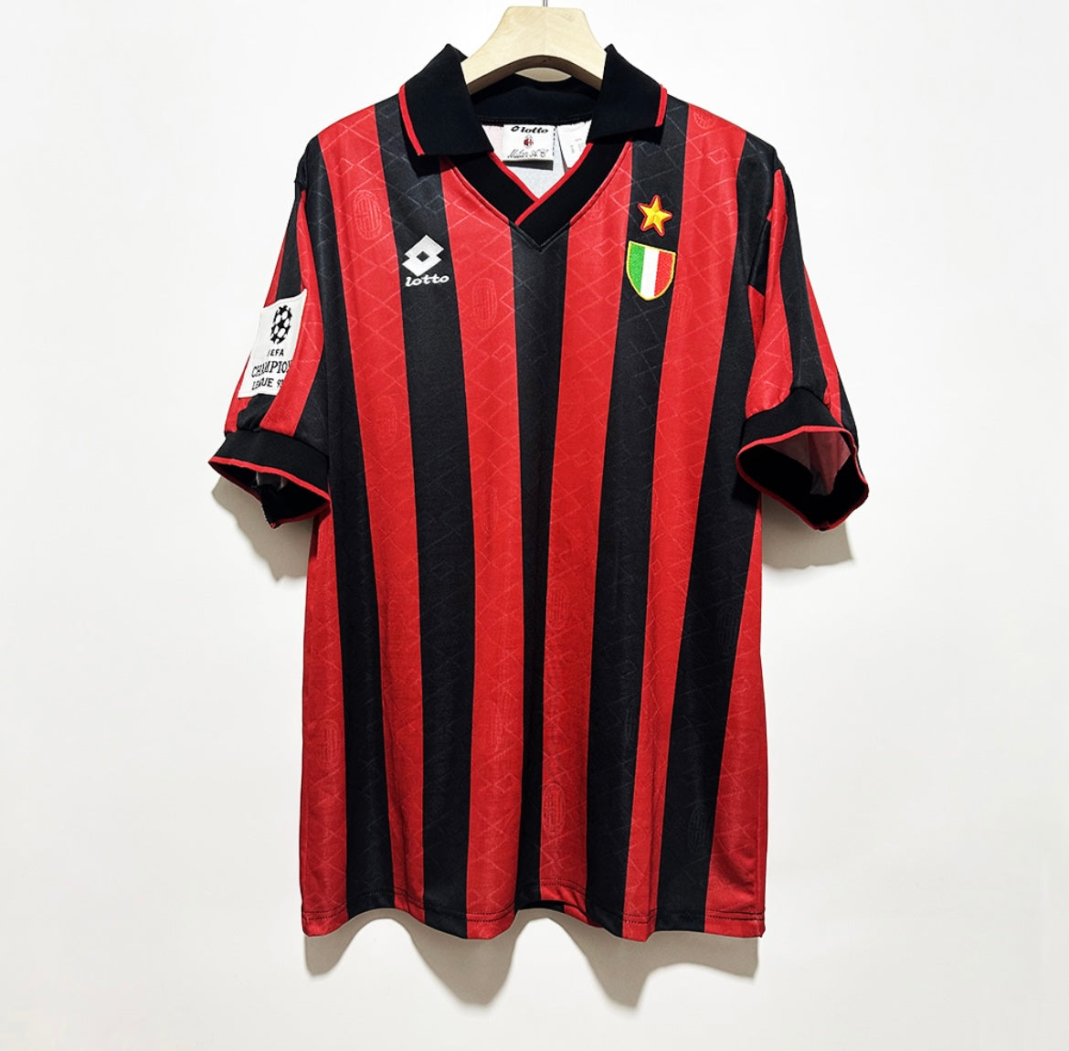 Maillot Rétro AC Milan 1993-94 Domicile