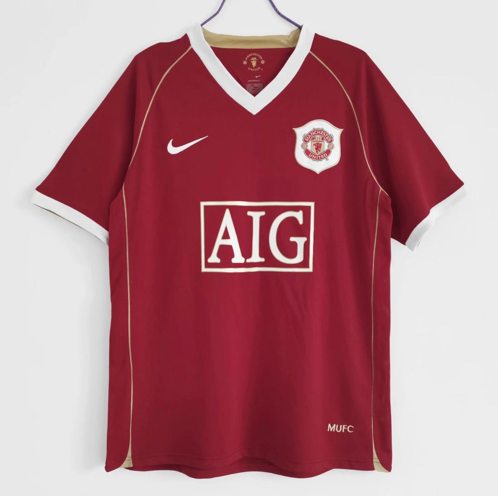 Maillot Rétro Manchester United 2006-07 Domicile