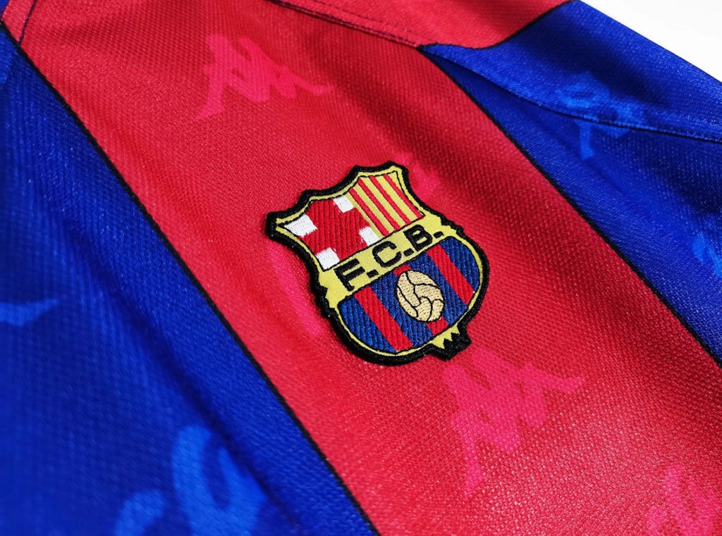 Maillot Rétro FC Barcelone 1996-97 Domicile