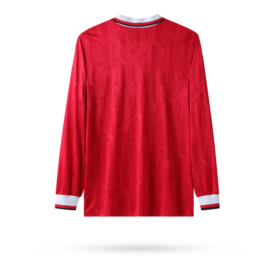 Maillot Rétro Manchester United 1992-93 Domicile Manches Longues