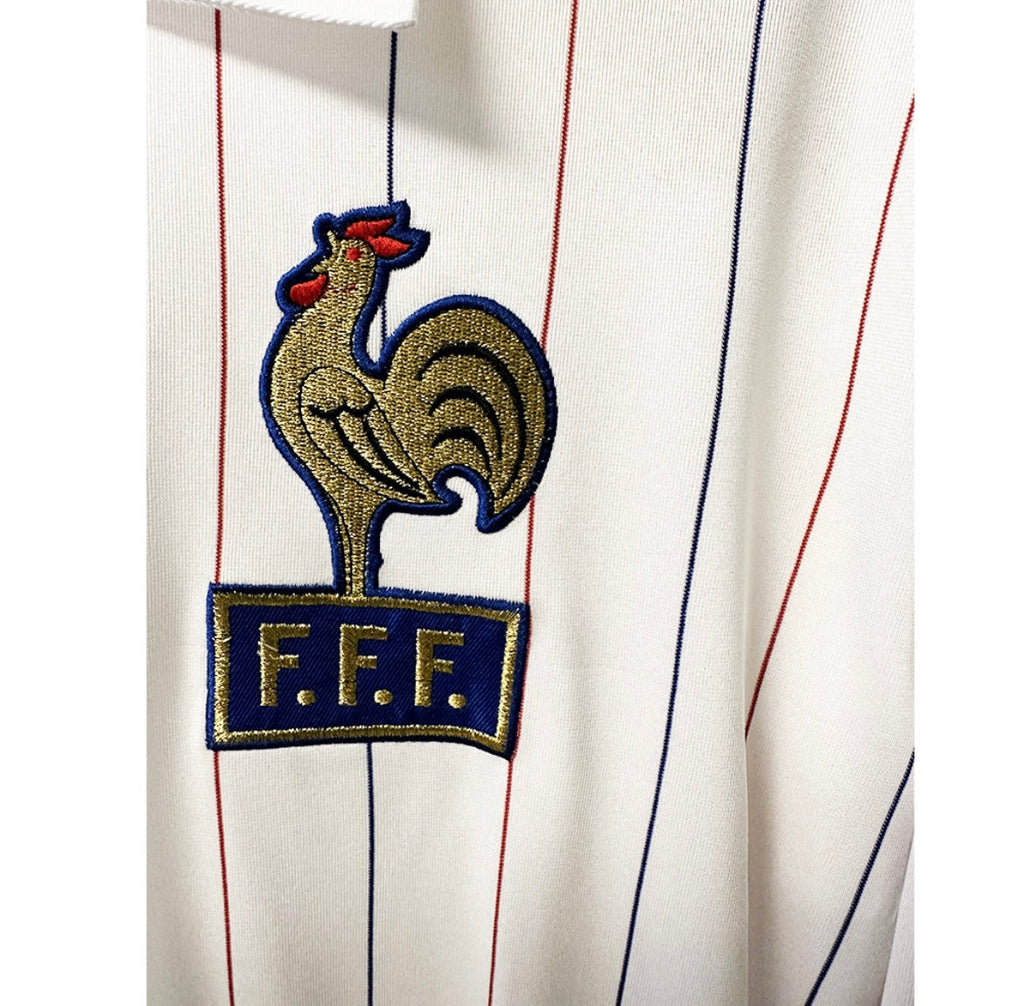 Maillot Rétro France 1980 Extérieur Manches Longues