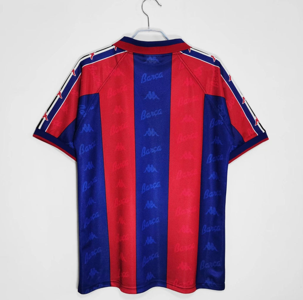 Maillot Rétro FC Barcelone 1996-97 Domicile
