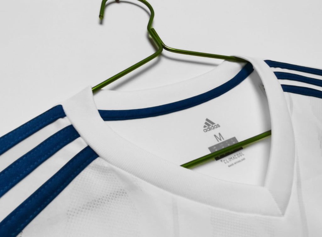 Maillot Rétro Real Madrid 2017-18 Domicile Manches Longues
