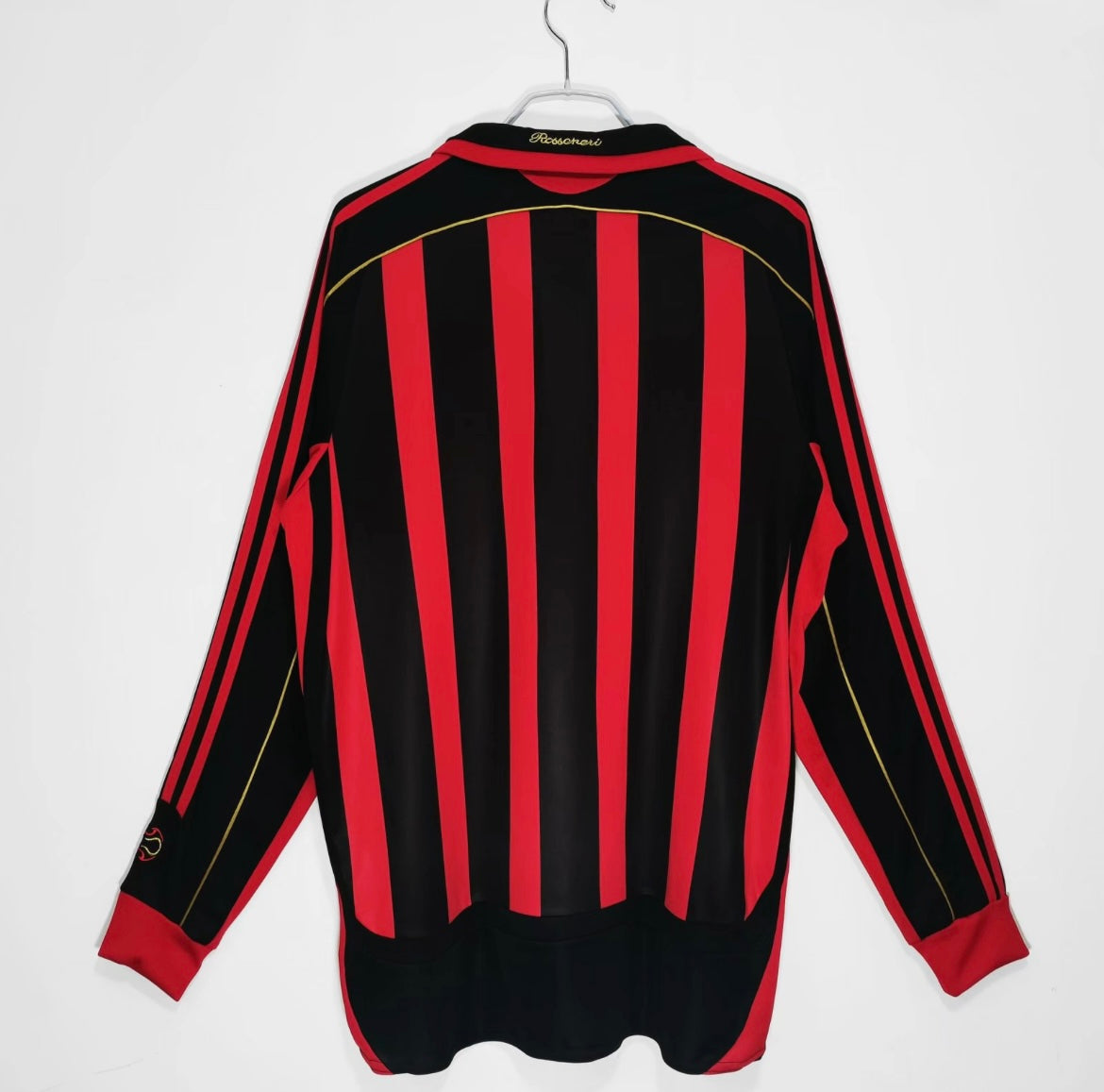 Maillot Rétro AC Milan 2006-07 Domicile Manches Longues