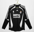 Maillot Rétro Real Madrid 2006-07 Extérieur Manches Longues