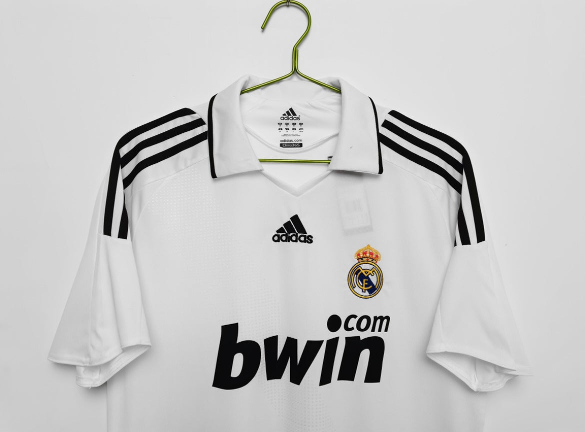 Maillot Rétro Real Madrid 2008-09 Domicile
