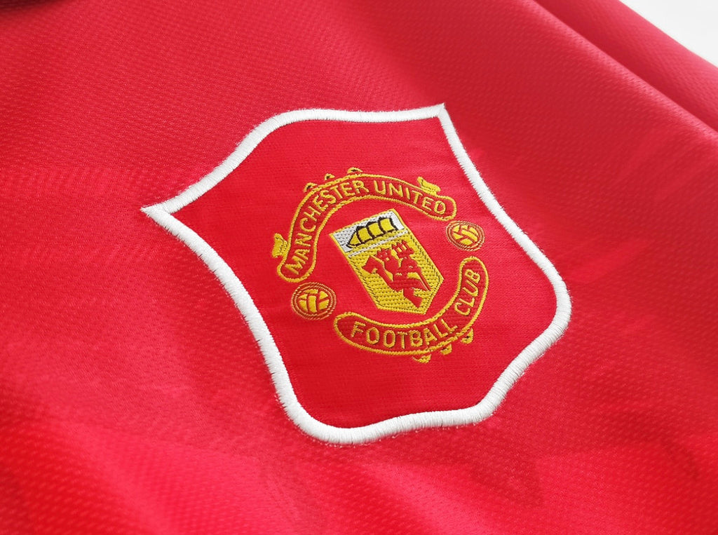 Maillot Rétro Manchester United 1994-95 Domicile Manches Longues