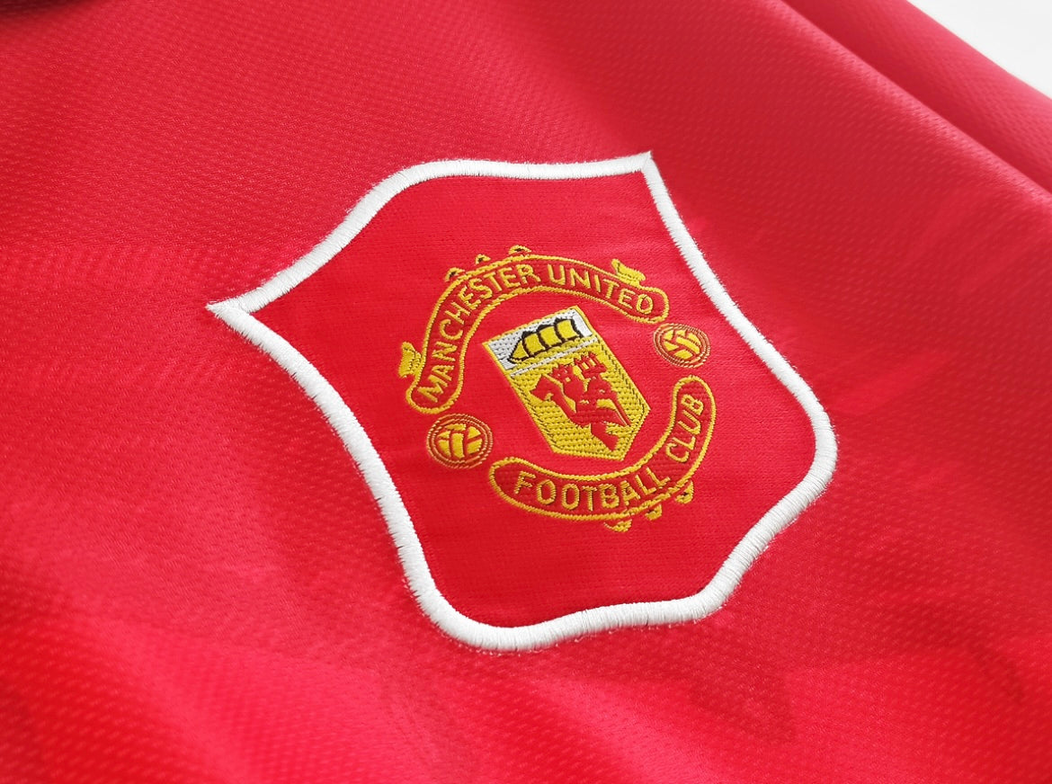 Maillot Rétro Manchester United 1994-95 Domicile Manches Longues