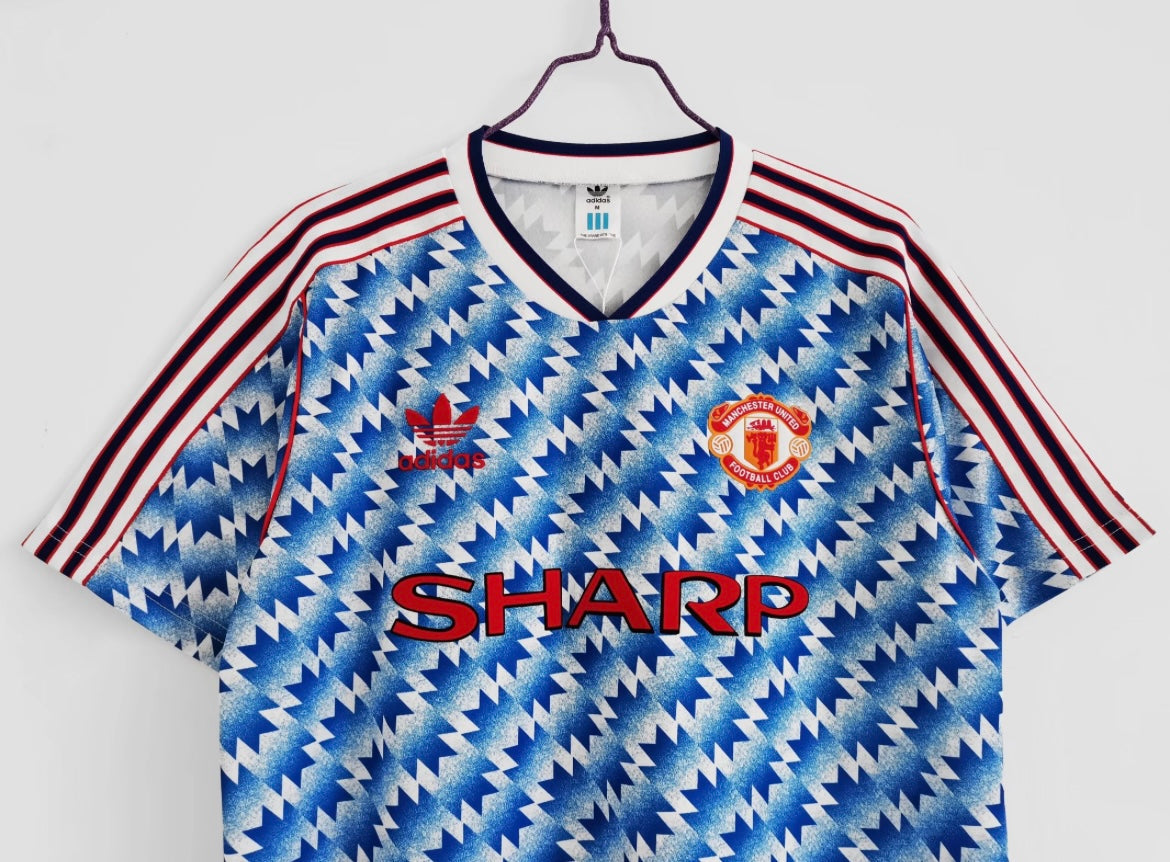 Maillot Rétro Manchester United 1991-92 Extérieur