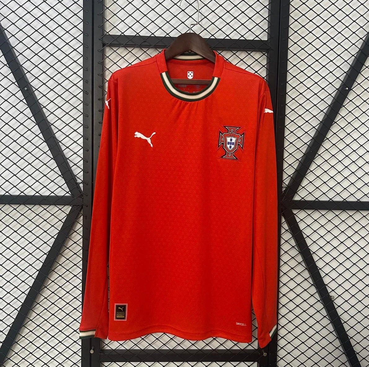 Maillot Portugal 2025 Domicile Manches Longues