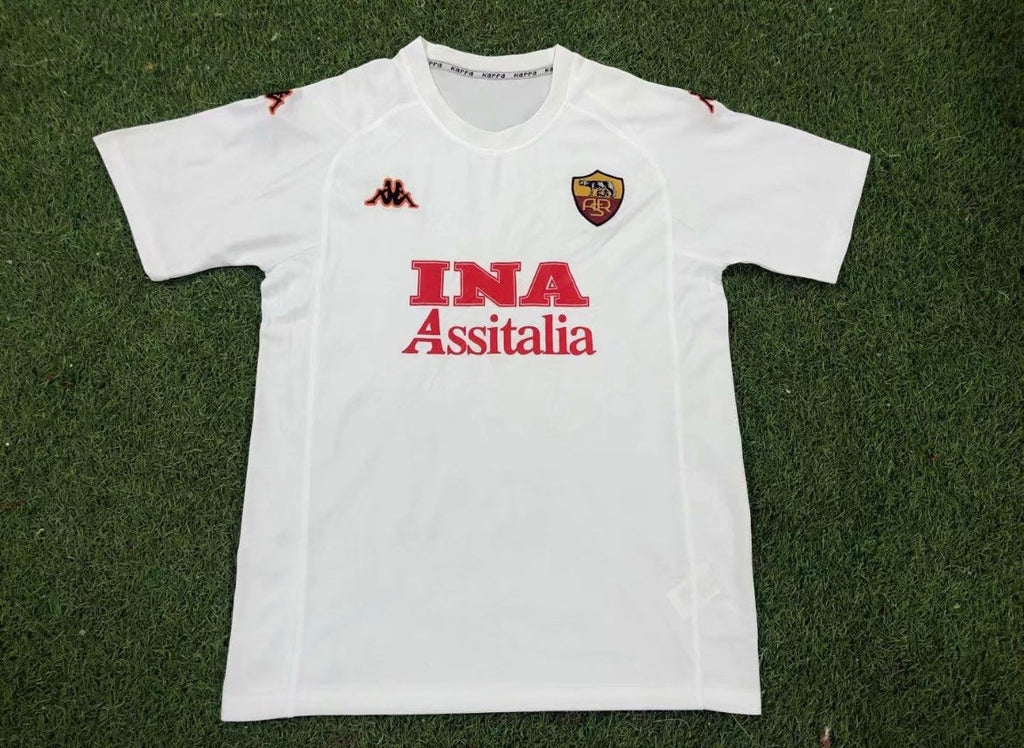 Maillot Rétro AS Roma 2000-01 Extérieur