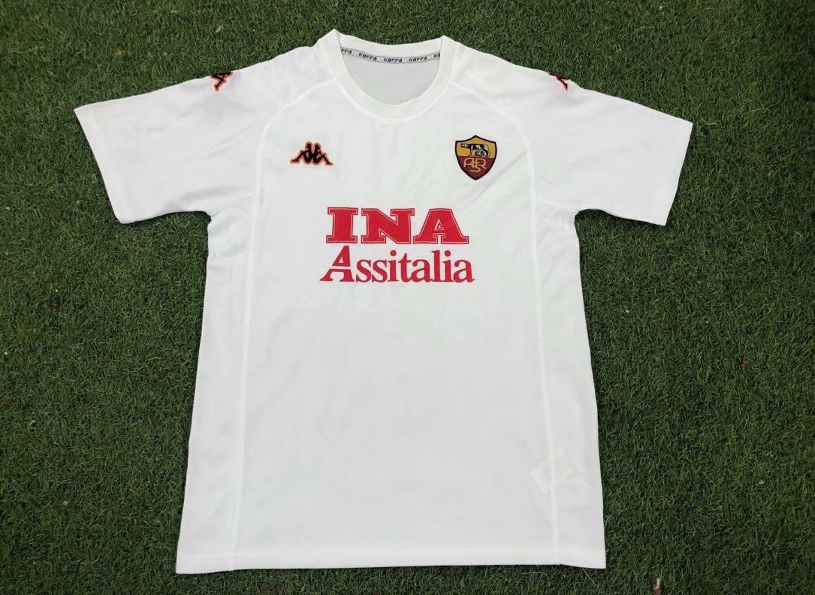Maillot Rétro AS Roma 2000-01 Extérieur