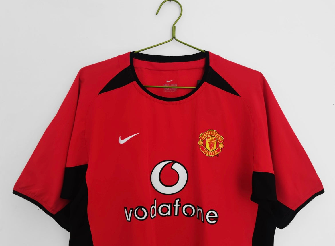 Maillot Rétro Manchester United 2003-04 Domicile