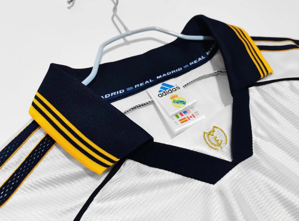 Maillot Rétro Real Madrid 1999-00 Domicile
