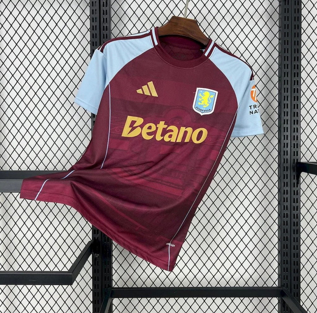 Maillot Aston Villa 2025-26 Domicile