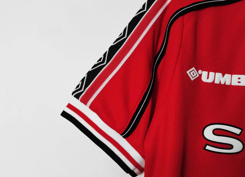 Maillot Rétro Manchester United 1998-99 Domicile