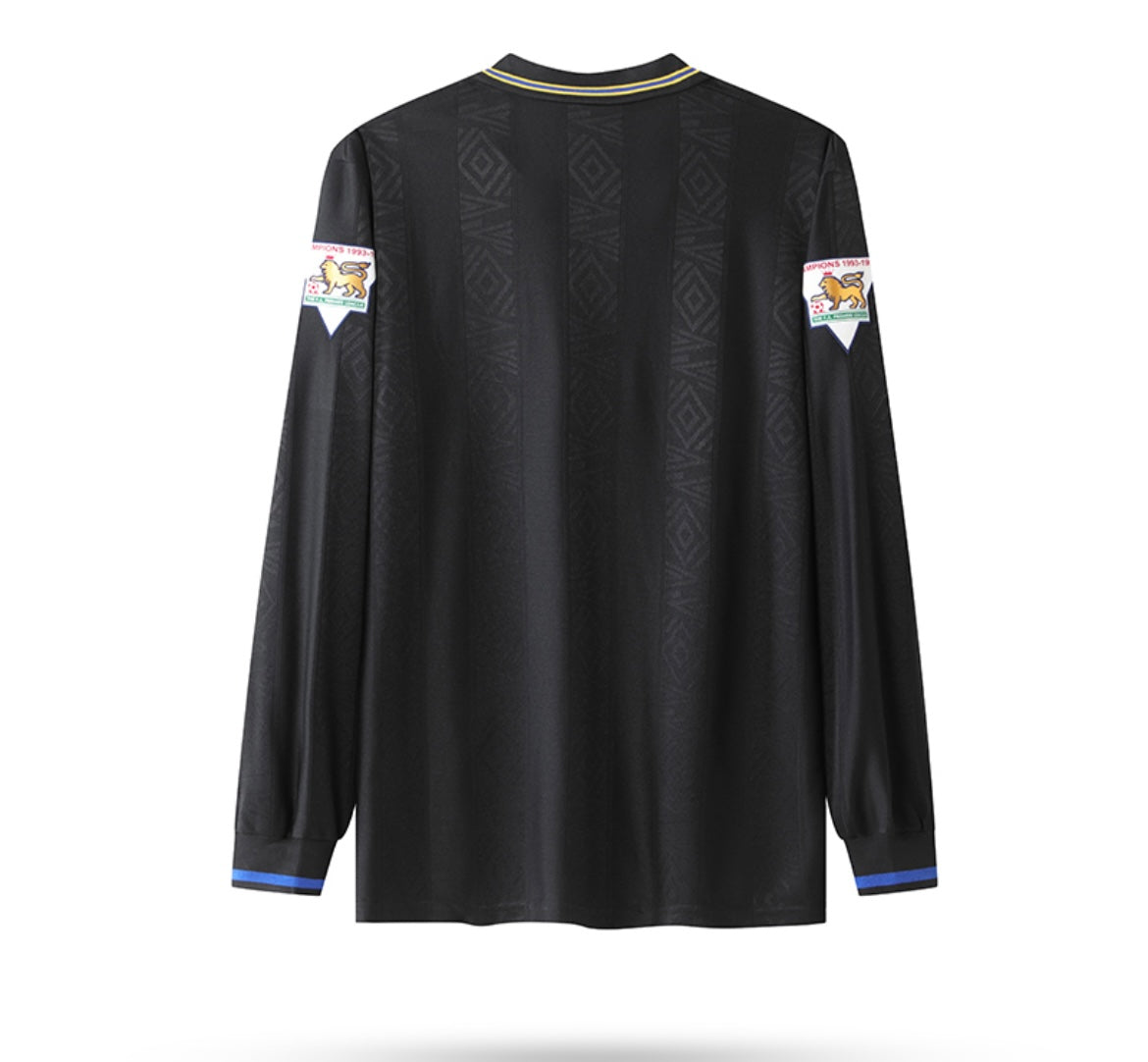 Maillot Rétro Manchester United 1993-94 Extérieur Manches Longues